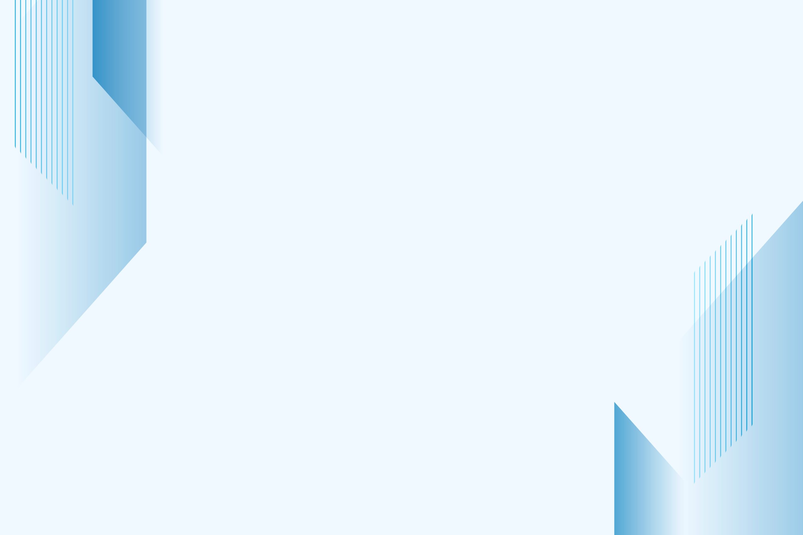 Blue gradient blank background vector for business